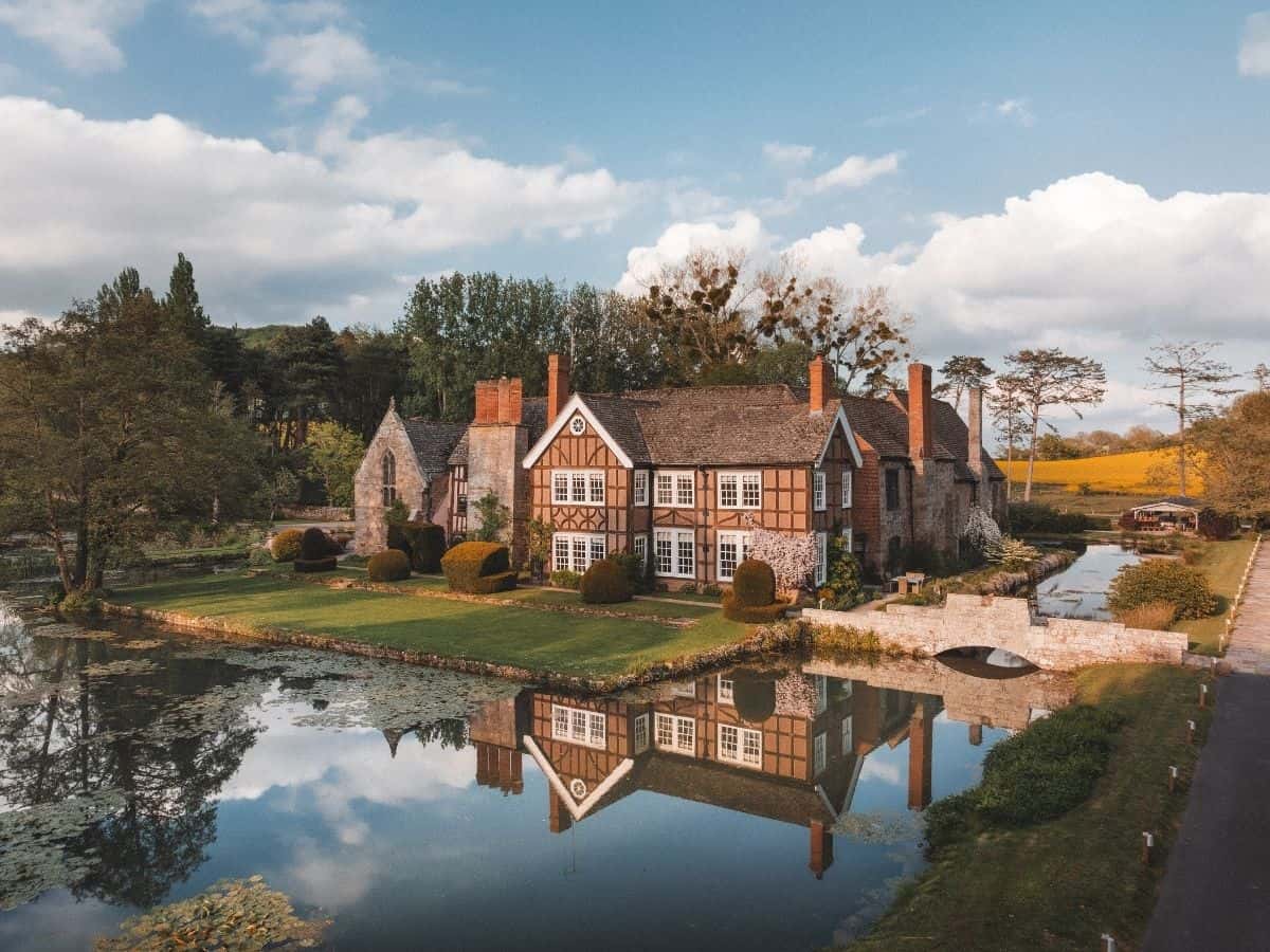 The Manor House at Brinsop Court in Herefordshire