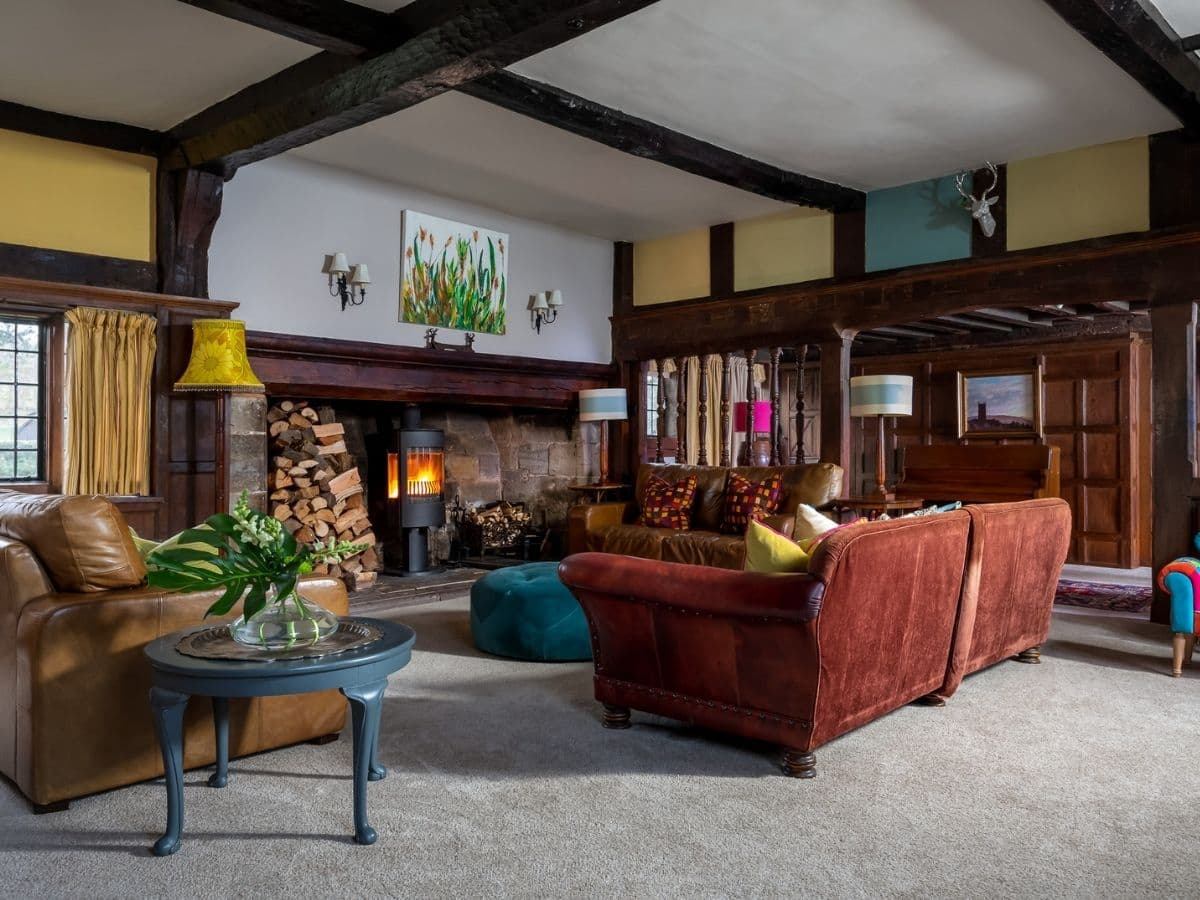 The Bailey Parlour at Brinsop Court in Herefordshire