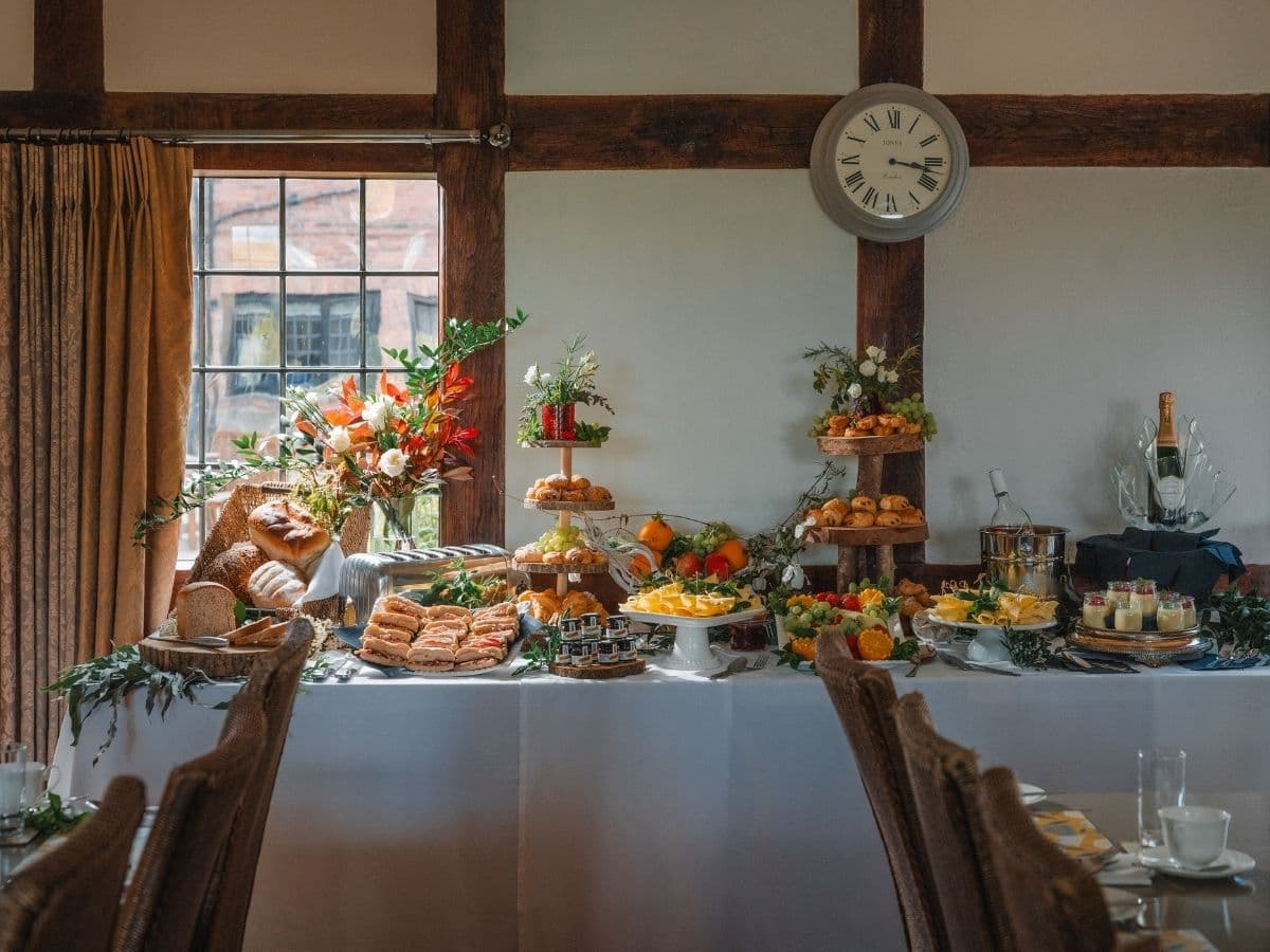 The Morning Room at Brinsop Court in Herefordshire