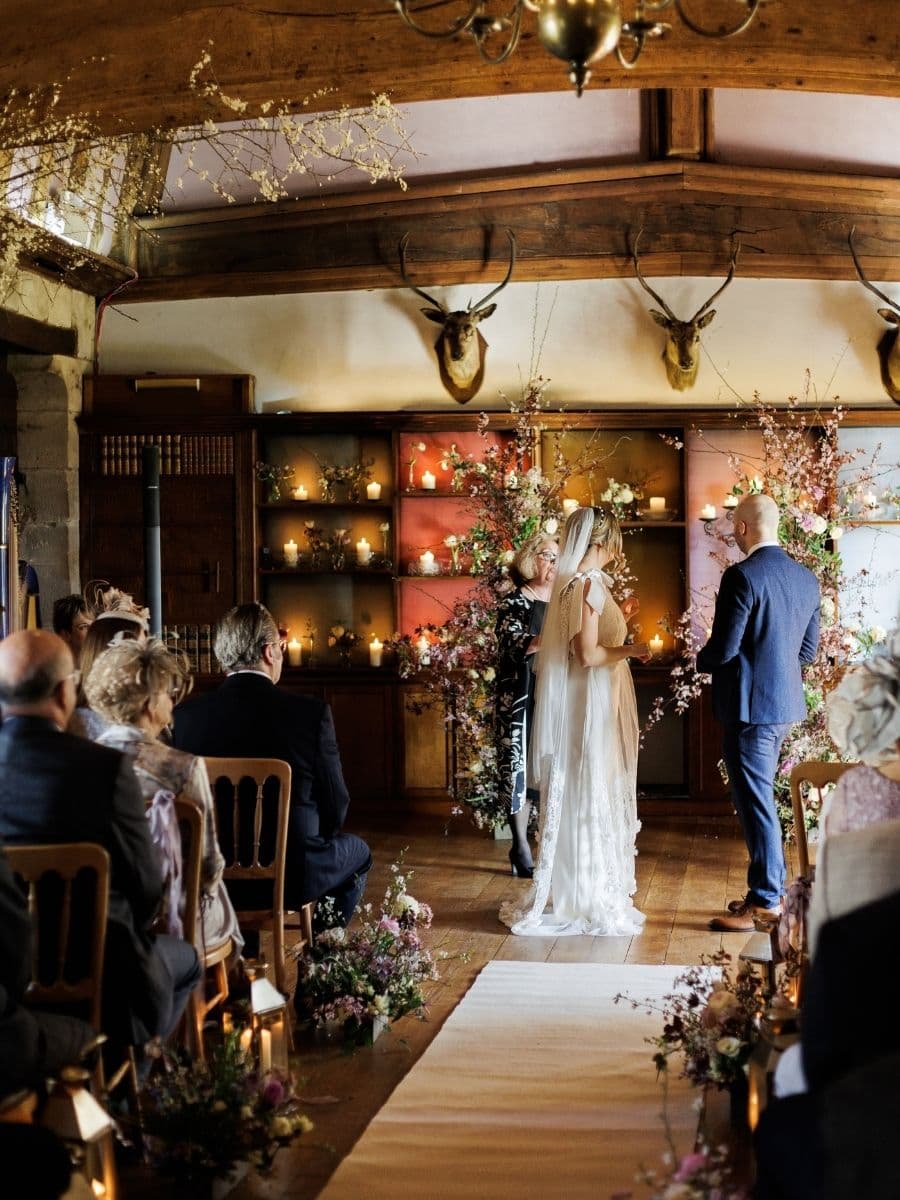 The Intimate Wedding Celebration at Brinsop Court in Herefordshire