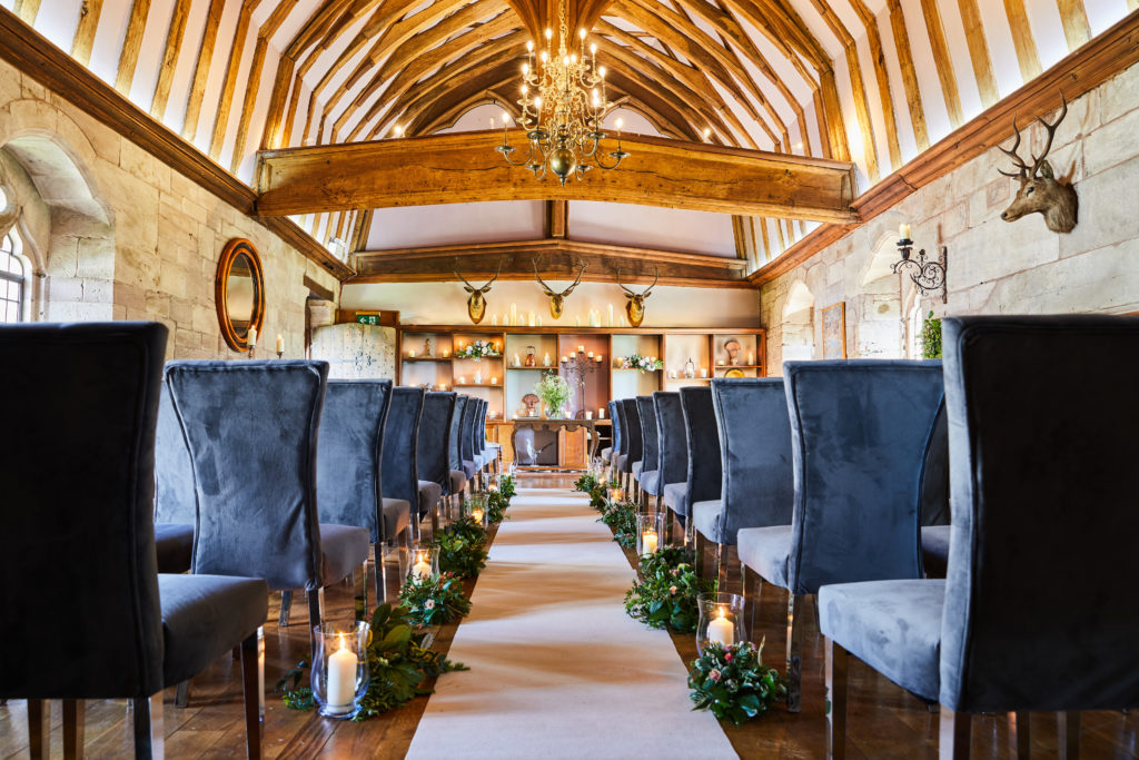 Wedding packages banqueting hall ceremony location